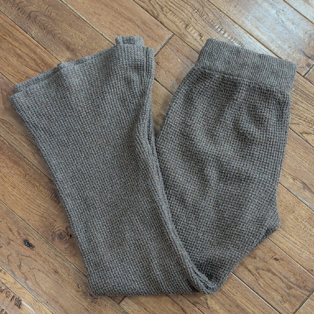 Maurices Featherlane Sweater Waffle Textured Flare Knit Pants